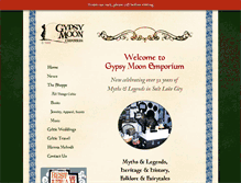 Tablet Screenshot of gypsymoonemporium.com